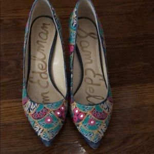 Sam Edelman embellished pumps